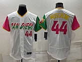 San Diego Padres #44 Joe Musgrove White Number 2022 City Connect Flexbase Stitched Jersey,baseball caps,new era cap wholesale,wholesale hats